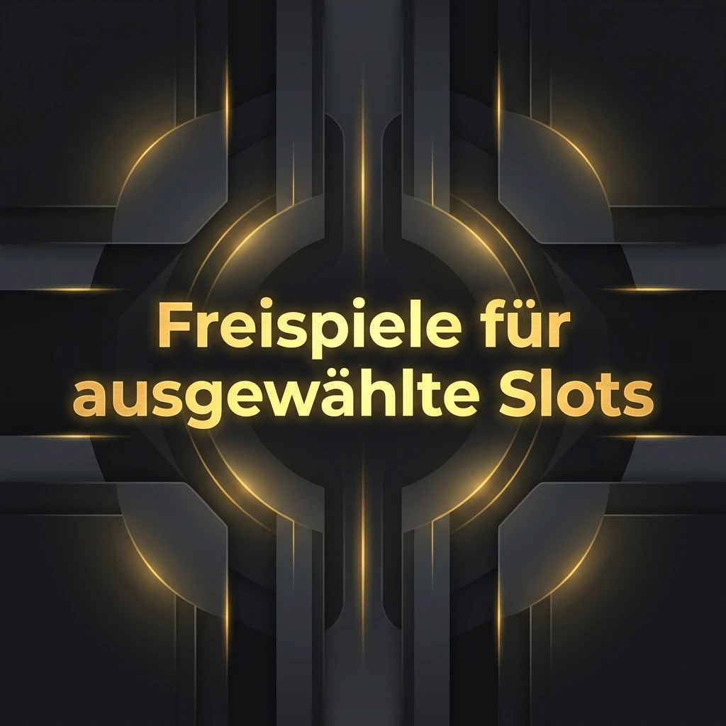 Freispiele für ausgewählte Slots